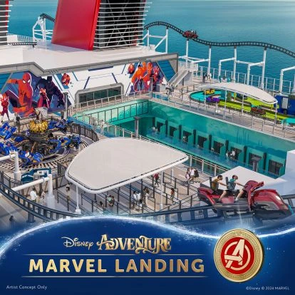 DISNEY ADVENTURE - NƠI CẢ GIA ĐÌNH BƯỚC VÀO THẾ GIỚI DISNEY GIỮA ĐẠI DƯƠNG